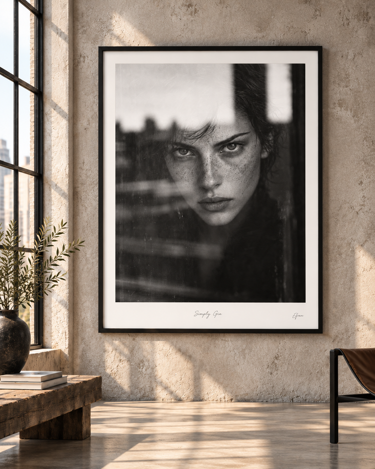 Simply Gia - Portrait Noir et Blanc